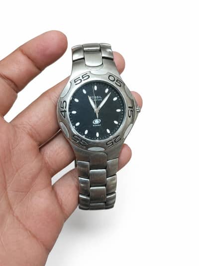 Fossil Blue Original FS-5002 Stainless Steel Watch