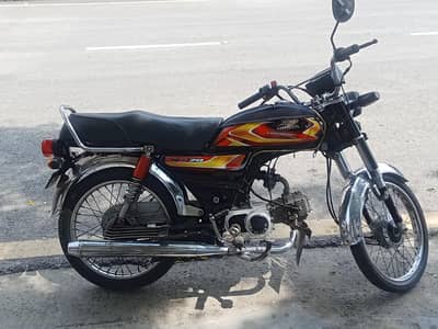 united 70 bike good condition