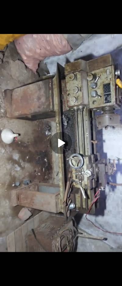 Japan Made 4ft Left Hand Lathe Machine | Gear Wala Kharad for Sale