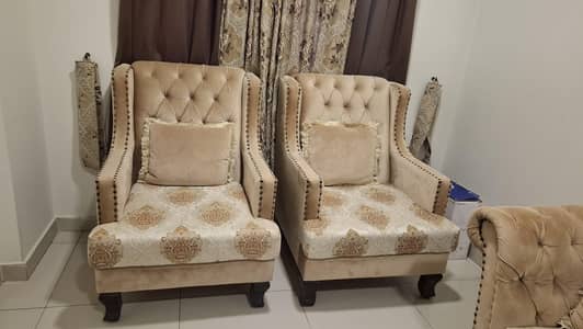 5 SEATER SOFA | VICTORIAN STYLE | HOME USED SOFA SET