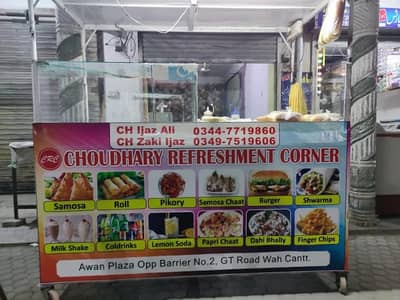Food Stall | Burger & Shawarma Stall