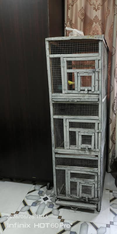 3 portion cage