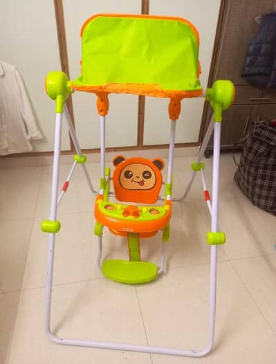 Baby kids swing just like new