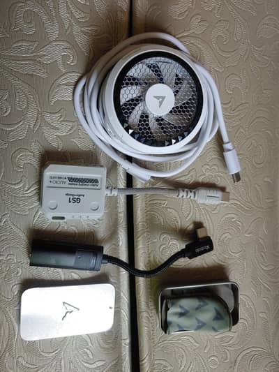 Piva x30 Cooling Fan, type c splitters