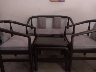4seater wooden sofa