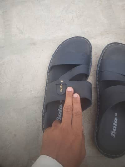 Bata Style Black Sandal Size 39 - Excellent Condition