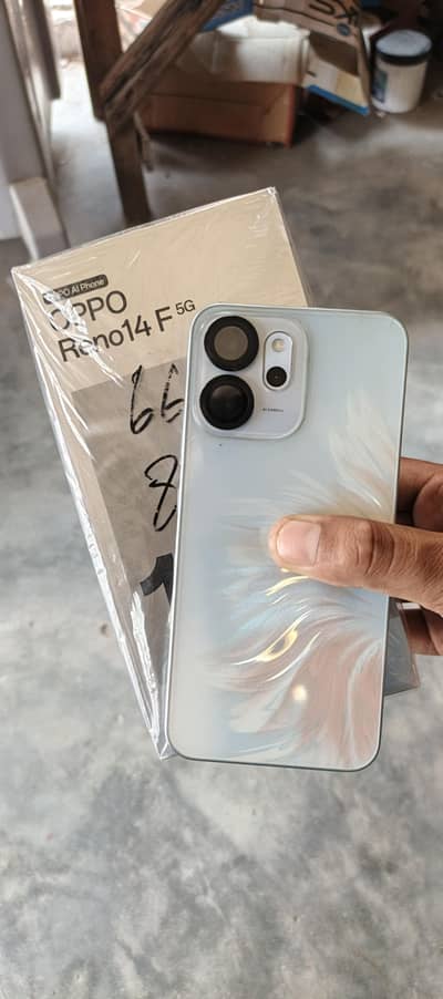 OPPO Reno 14f white