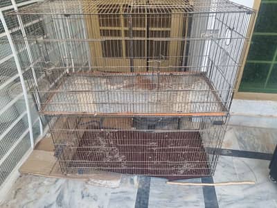 cages for sale good condition reasonable price