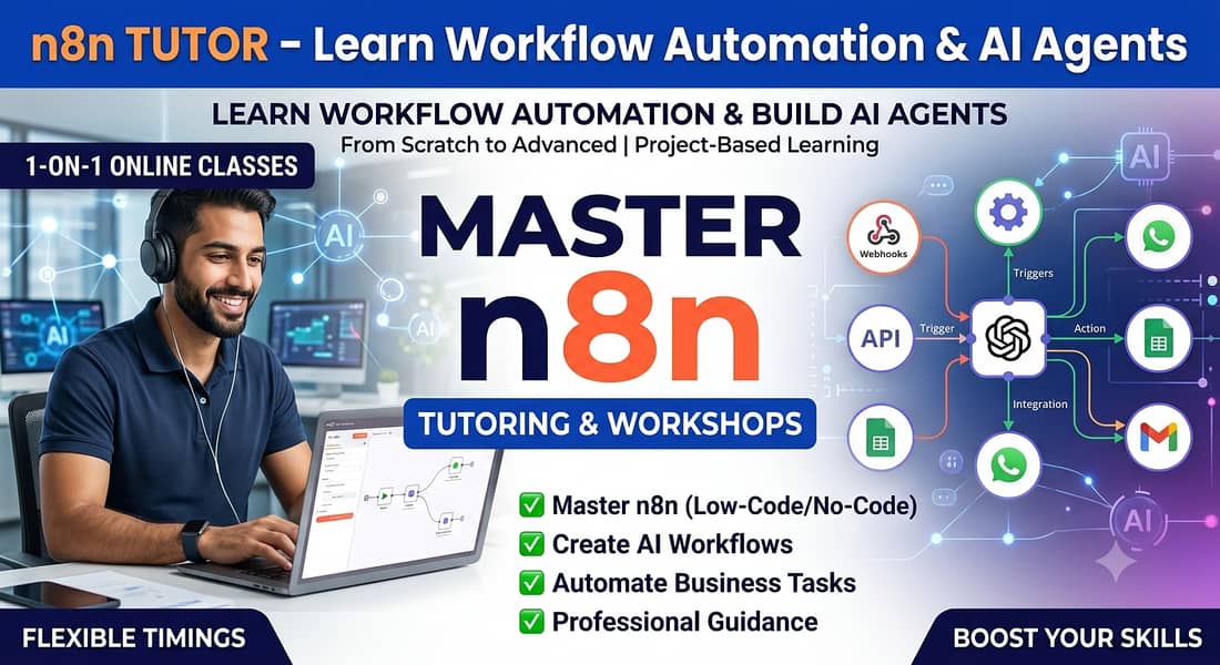 Master n8n & Low-Code Automation (Online Classes) 0
