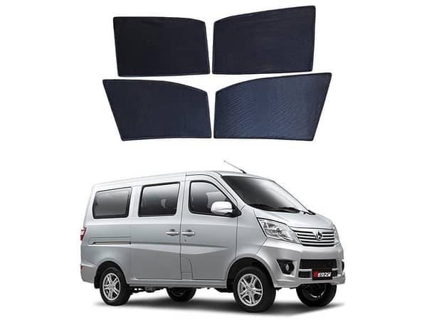 changan karvaan Premium Quality Japani Sun Shades 4 Pcs - Model 2020-2024