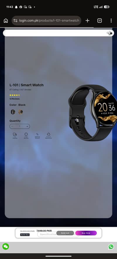 Login Smart Watch L-101 | Audionic ENC 730 Earbuds