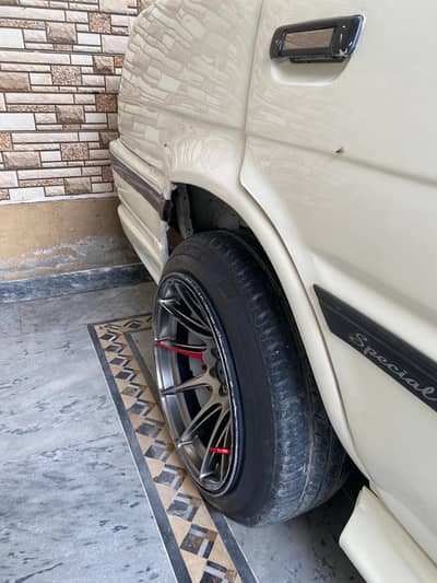 Low profile tyre rims 165/55/15
