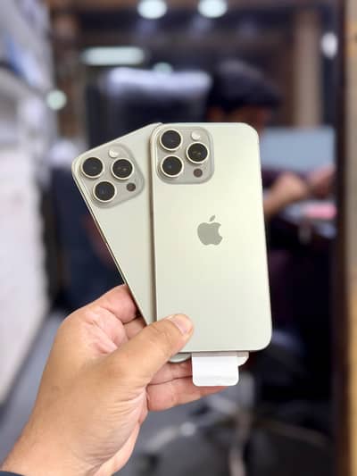 iPhone 15 pro max pta approved 256gb Physical + esim