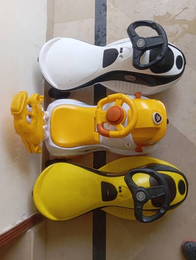 Three ride on cars for sale