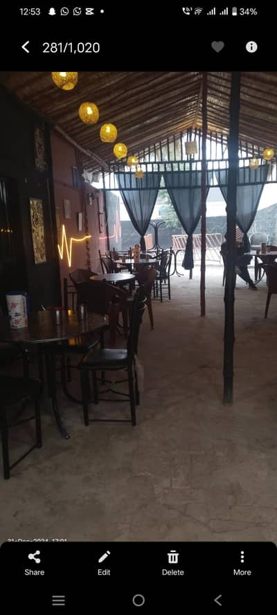 chair table fast food counter puratha tawa with stand