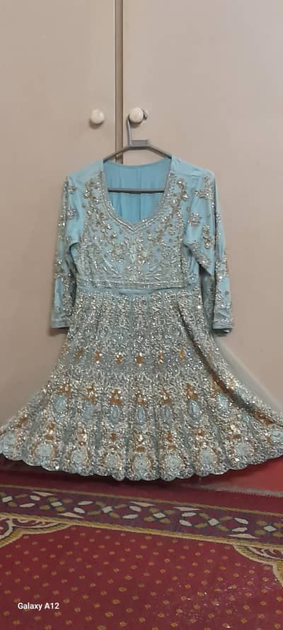 Peplum with lehnga.