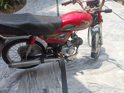 All new bike. Now accidents. Fully packed.