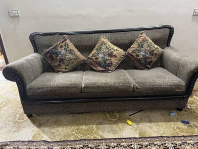 Pure Wood Sofa Set