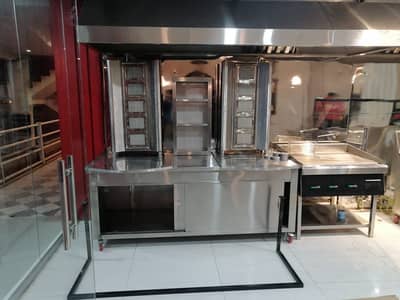 Commercial Shawarma Counter – Imported Shawarma Station | Restaurant
