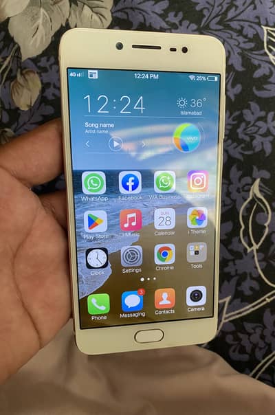 Vivo x7 4/128 10/10 condition no open no repair