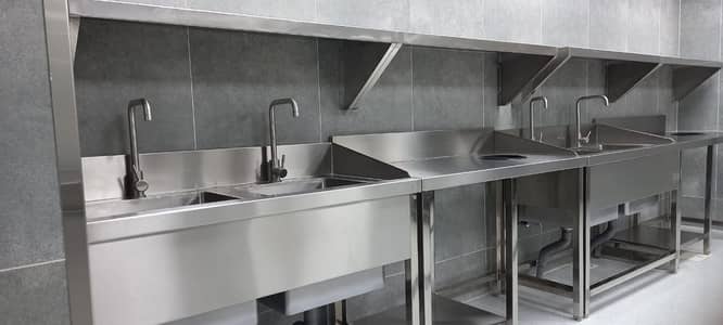 Commercial Stainless Steel Washing Sink – Restaurant Kitchen Sink