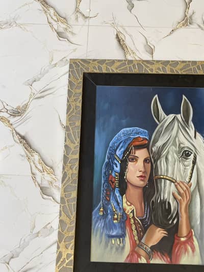 hand made painting made in canvas