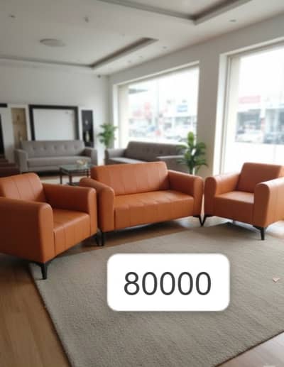 Five seater sofa set-Six seater sofa-Leather sofa-Imported sofa- Sofa