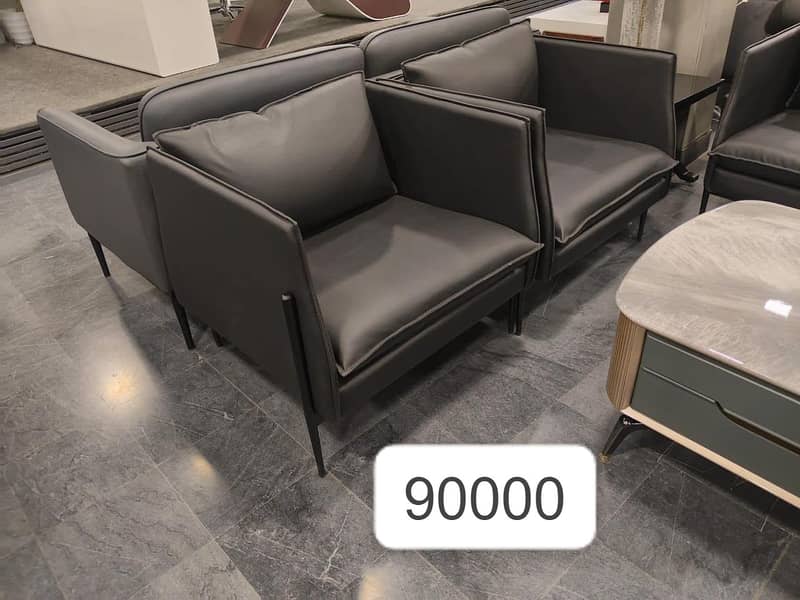 Five seater sofa set-Six seater sofa-Leather sofa-Imported sofa- Sofa 2