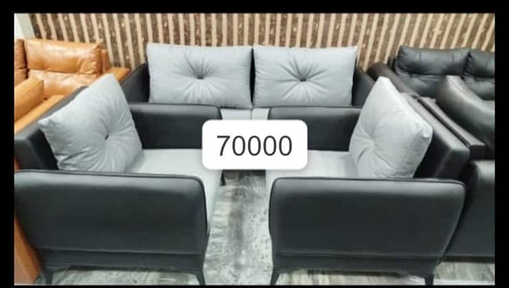 Five seater sofa set-Six seater sofa-Leather sofa-Imported sofa- Sofa 5