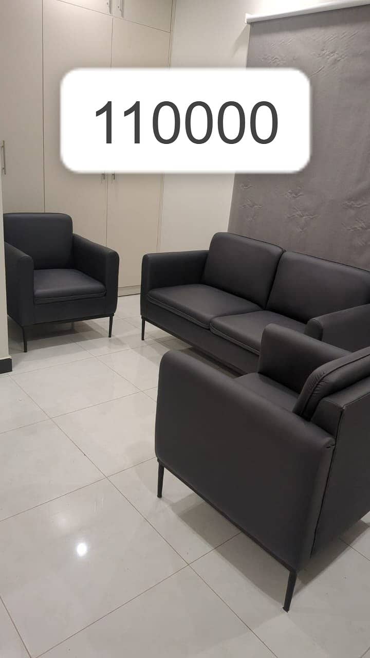 Five seater sofa set-Six seater sofa-Leather sofa-Imported sofa- Sofa 14