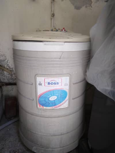 boss washing machine used