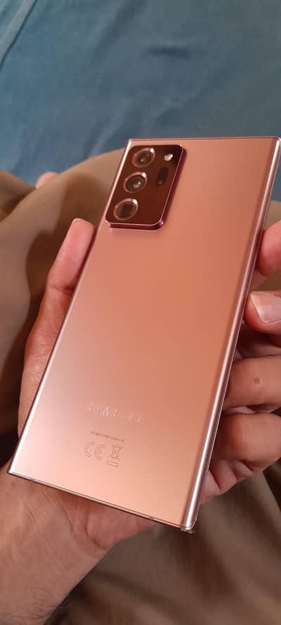 Samsung Note 20 Ultra box pack condition set full 10 by 10 full lush