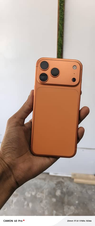 iphone 17 pro max . 256gb. . battery 99. only mobile