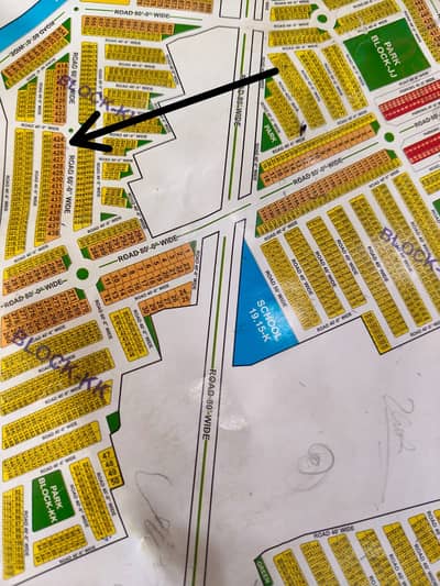 Block KK 10 Marla plot for sale at 60ft Road hot Location