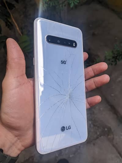 LG V60 ThinQ 5G PTA – Faulty (Restarts Issue) For Parts or Repair – Ur