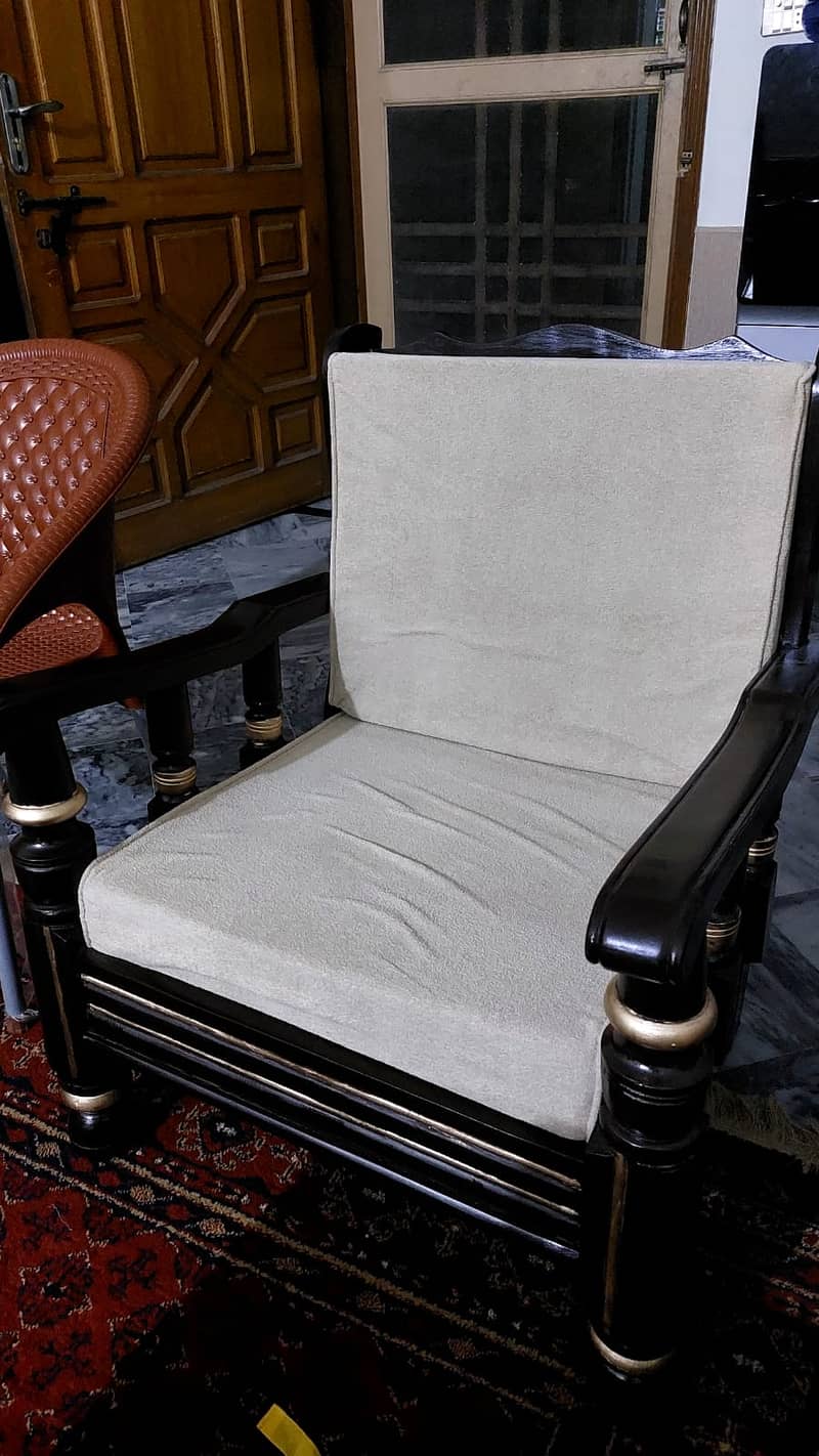 Solid Wood Sofa Sets 2