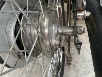 All okay original motorcycle 10 by 10 engine packed