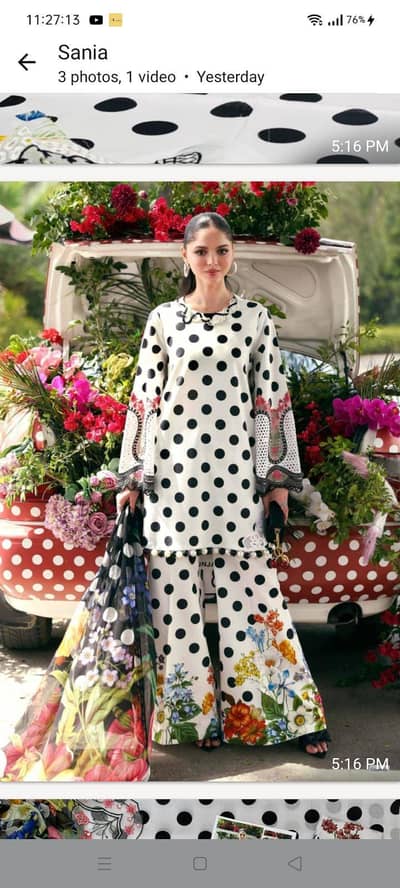 Maia B new collection with embroidered patches