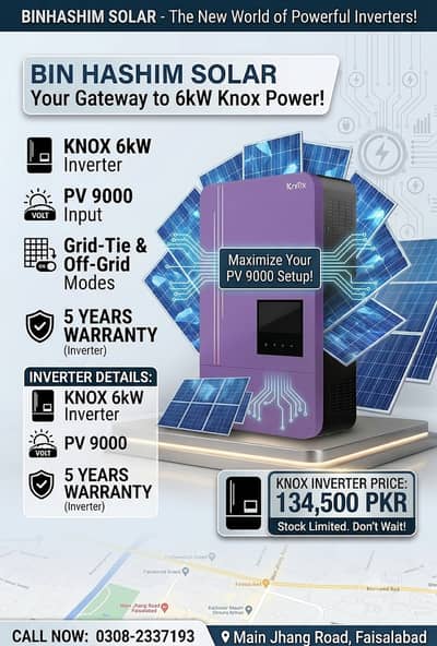 knox 6kw pv 9000/solar inverter/solar panels /solar system/lithium