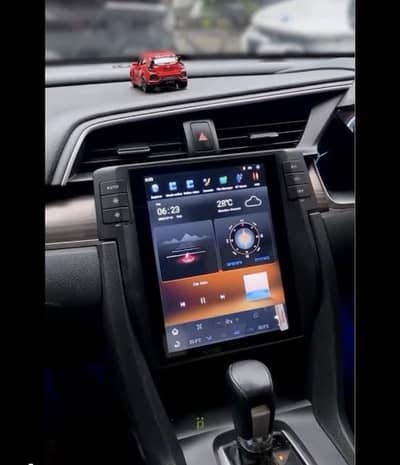 Honda civic back lights and tesla LCD