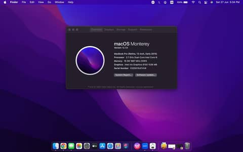 Macbook pro 13 inches Retina