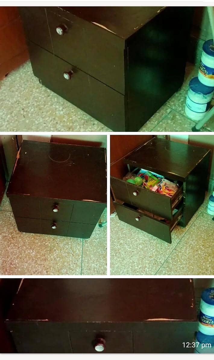 Side Table Two draw 3