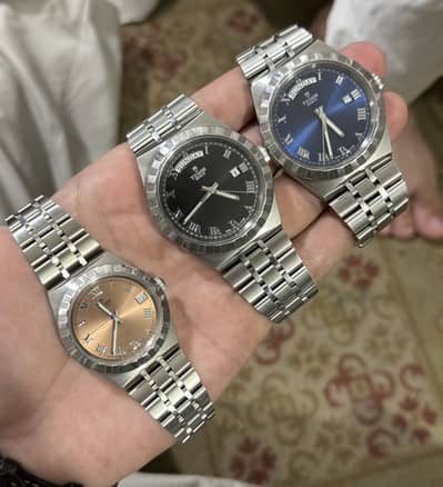 Three Tudors Watches Available.