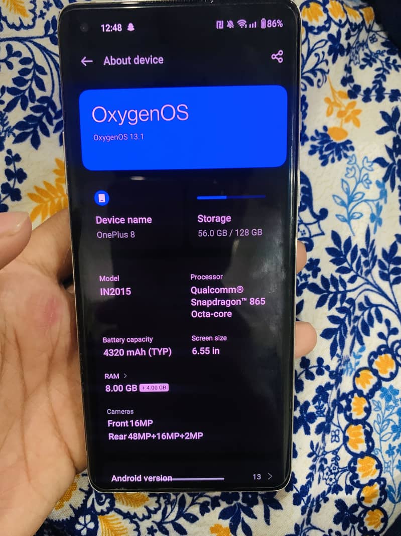 One Plus 8 8