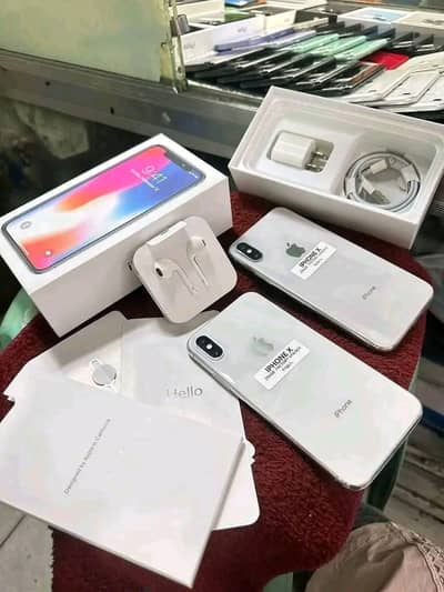 iphone x 256GB  (no open no repair) (PTA approved) all ok