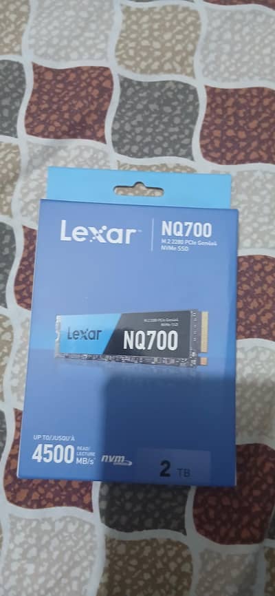 NQ700 M. 2 2280 PCIe Gen4x4 NVMe SSD with 2TB