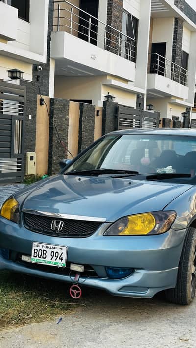 Honda Civic 2004 | Punjab Registered | Blue | Dha Gujranwala