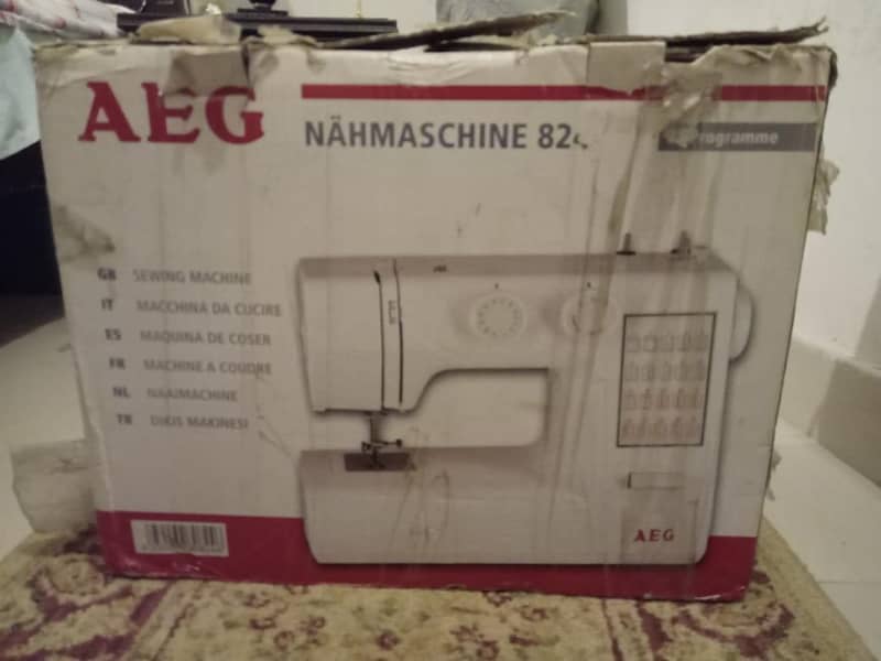 AEG sewing machine 9