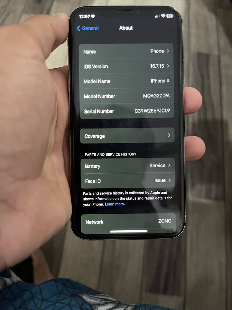 Apple iPhone X 7