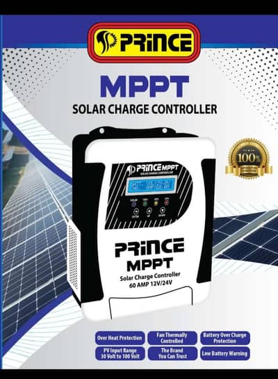 MPPT Solar Charge Controller With Wapda Option